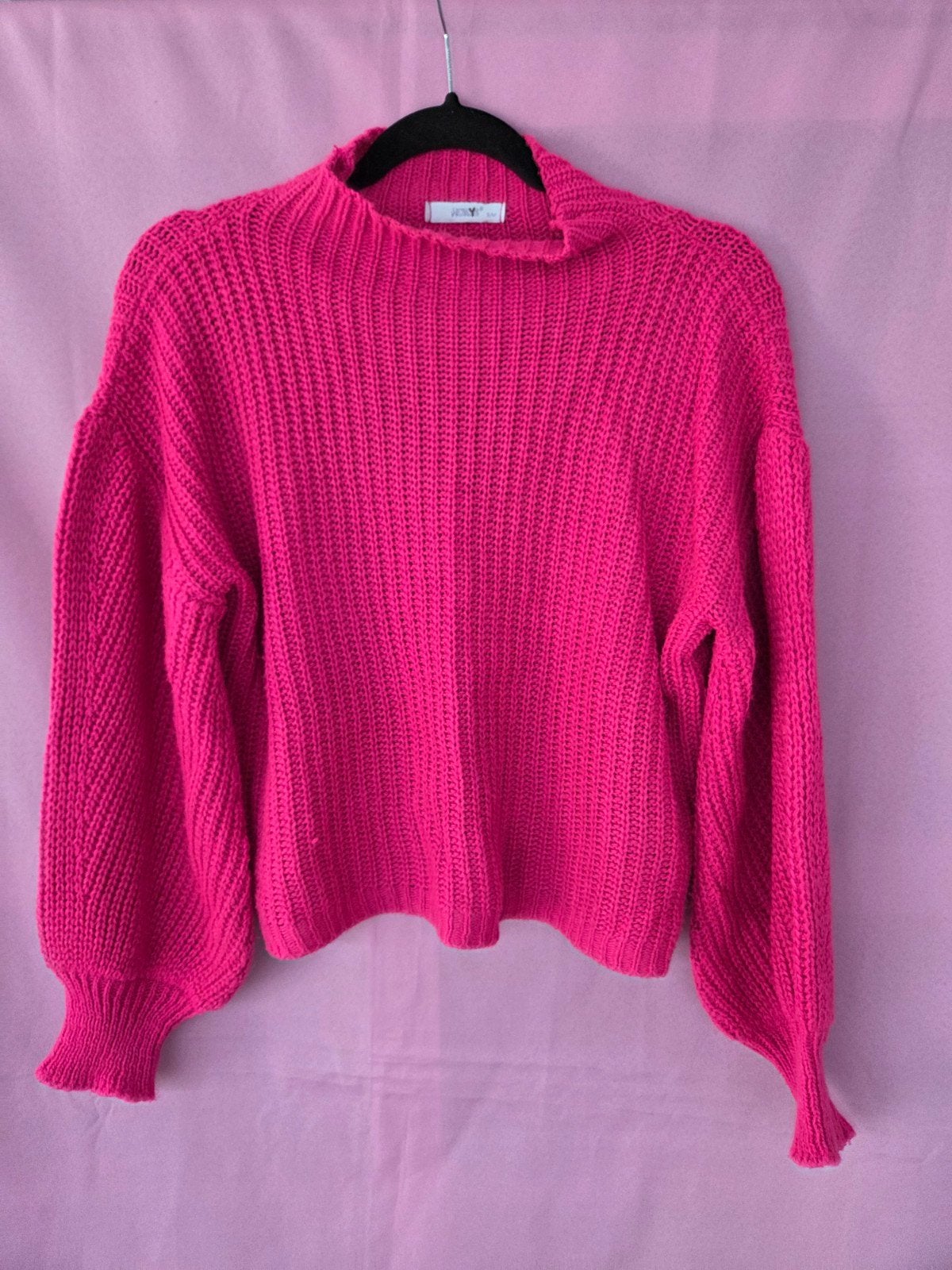 Roze gebreide trui, Ophalen of Verzenden, Zo goed als nieuw, Maat 36 (S), Hailys