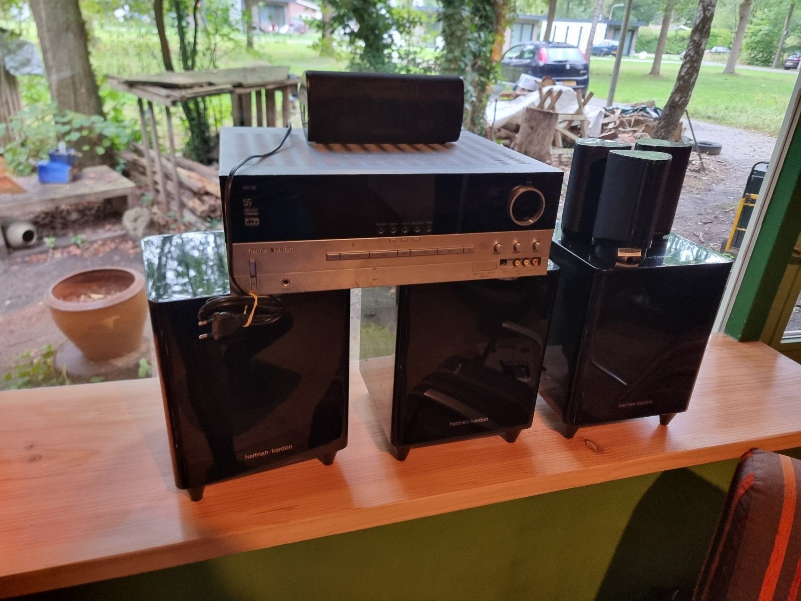 Harman Kardon AVR 130 Home Cinema Set met Subwoofers, 70 watt of meer, Overige spelers, Ophalen, Overige merken