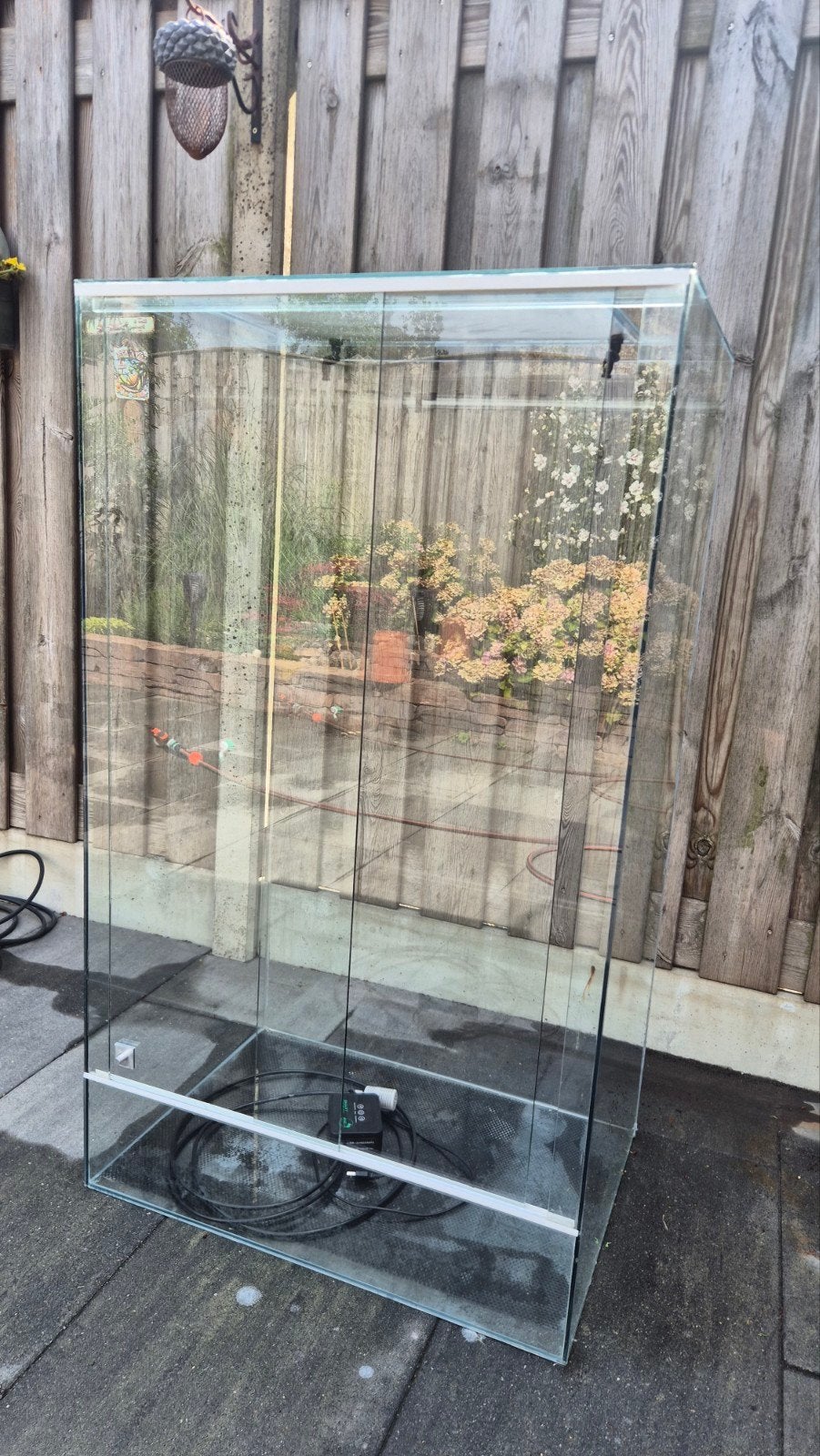 Terrarium 120 hoog 70 breed 59 diep., Dieren en Toebehoren, Ophalen, Gebruikt, Terrarium of Paludarium
