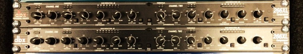 DBX 266XL Compressor noise gate 1 x studio opruiming, Ophalen of Verzenden, Compressor
