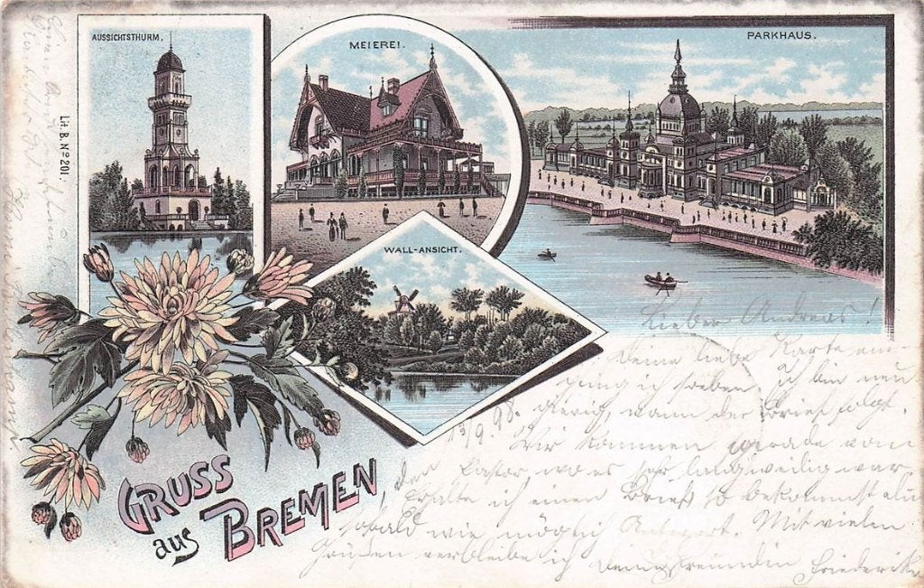 702-366-041 Bremen, Verzenden, Voor 1920, Duitsland