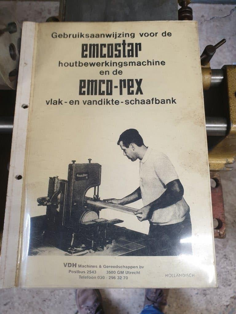 emcostar en emco-rex, Doe-het-zelf en Verbouw, Gereedschap | Zaagmachines, Gebruikt, Ophalen of Verzenden, 30 tot 70 mm, Lintzaag