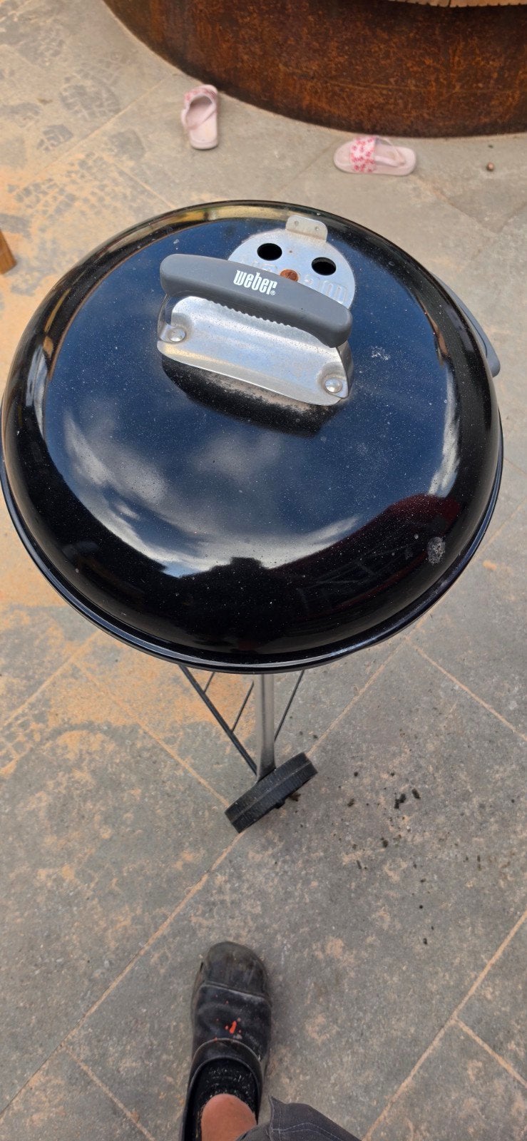 Weber Compact Kettle Houtskoolbarbecue - Zwart