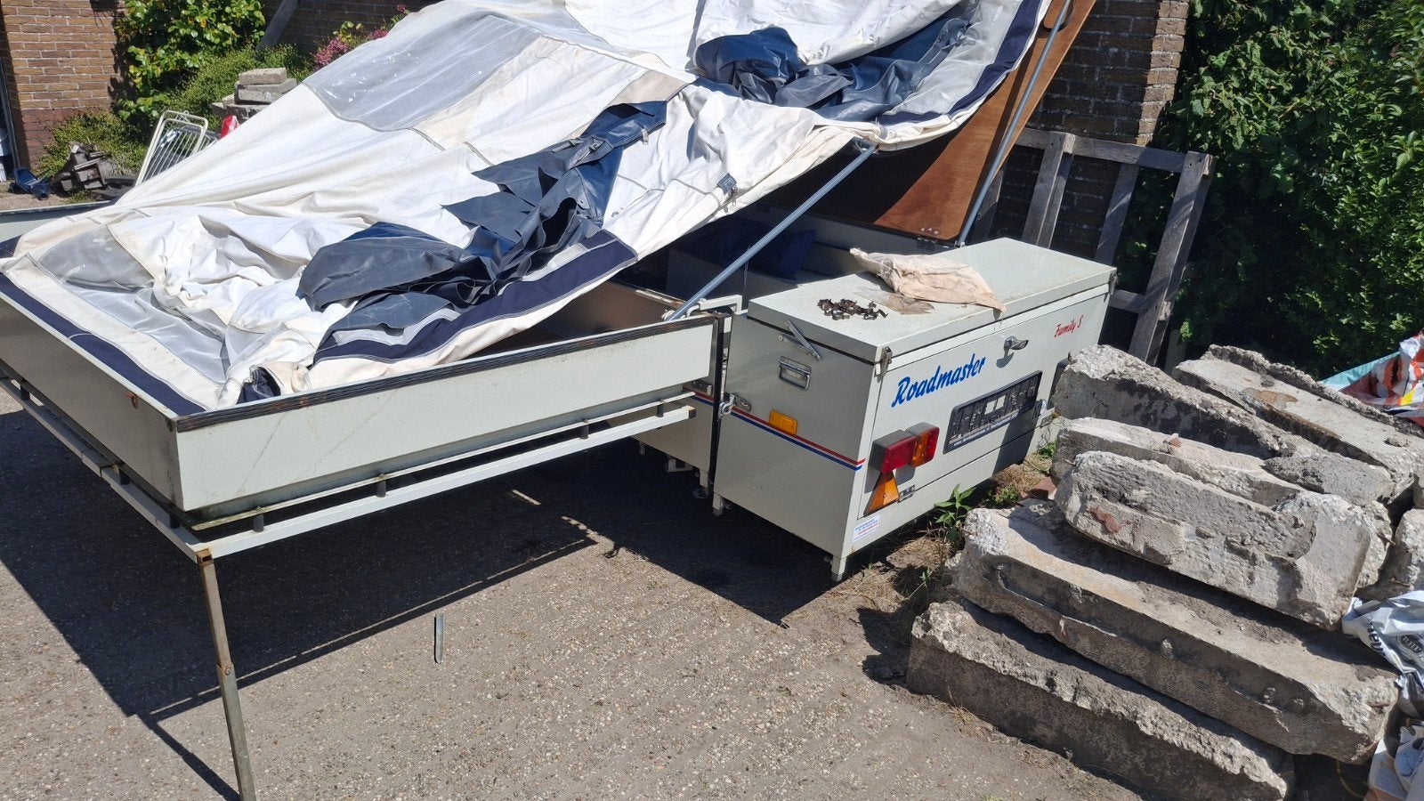 Roadmaster Family S vouwwagen, Ophalen, Tot en met 4