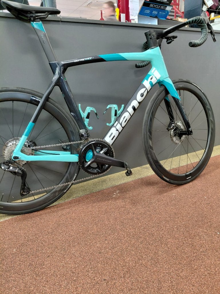 Bianchi Oltre XR4 Ultegra Di2 Scope R4 carbon wielen maat 59, Fietsen en Brommers, Fietsen | Racefietsen, 28 inch, Carbon, Heren