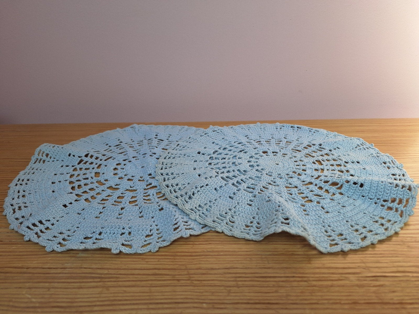 Diverse vintage gehaakte kleedjes - handgemaakt, Antiek en Kunst, Ophalen of Verzenden