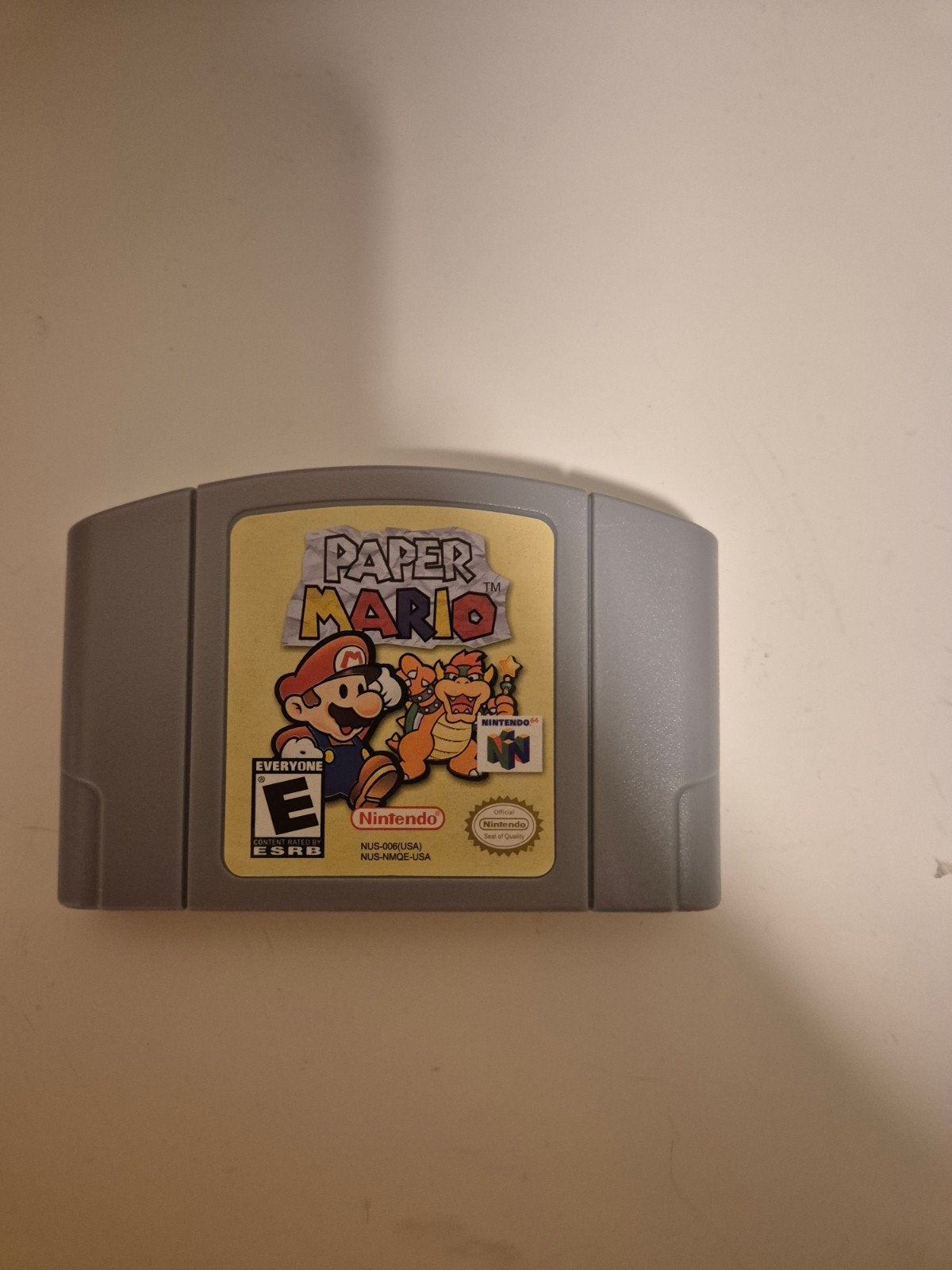 paper Mario Nintendo 64, Avontuur en Actie, Gebruikt, 1 speler, Eén computer