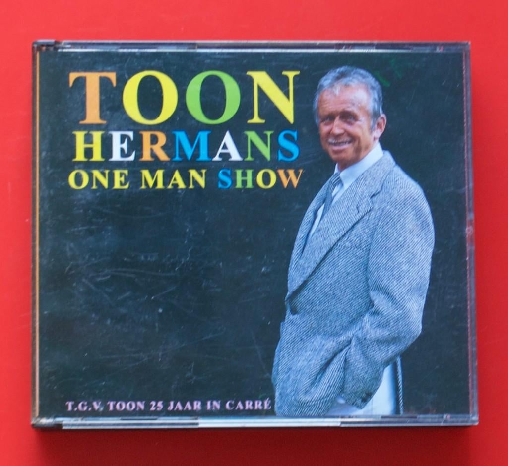 2cd Toon Hermans One man show 25 jaar Carre uit 1991, Cd's en Dvd's, Cd's | Humor en Cabaret, Ophalen of Verzenden, Gebruikt