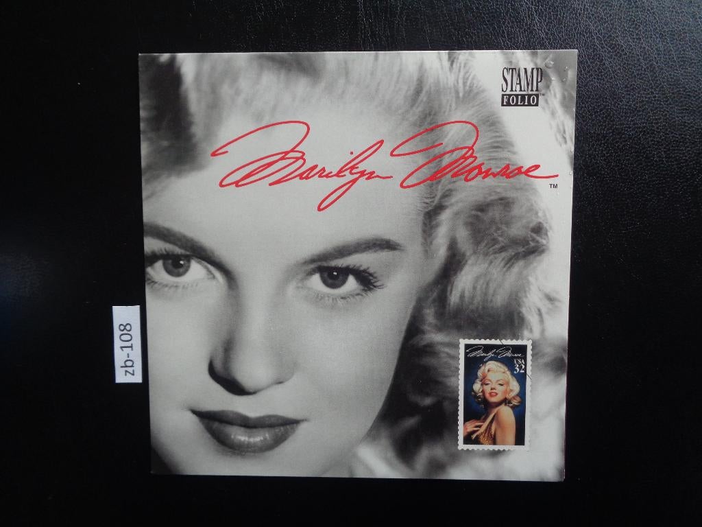 amerika - stamp folie marilyn monroe (zb-108), Postzegels en Munten, Ophalen of Verzenden, Postfris, Noord-Amerika