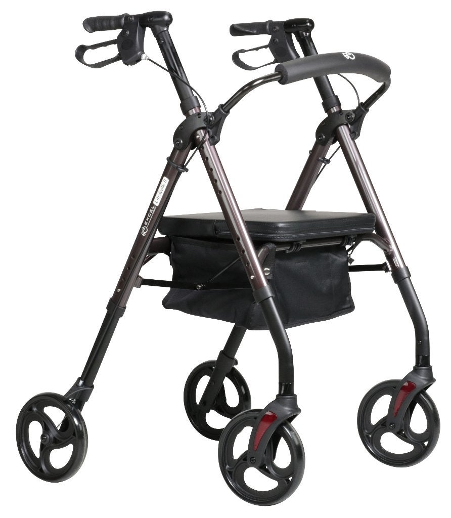 Excel Litewalk II lichtgewicht verstelbare rollator, Ophalen of Verzenden, Opvouwbaar, Nieuw