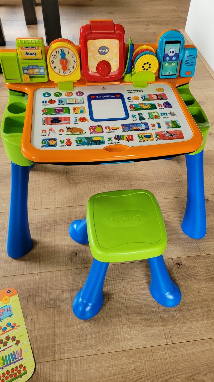 VTech Mijn Magisch Bureau 5-in-1 - Zo goed als nieuw, Ophalen of Verzenden, Zo goed als nieuw, Taal en Lezen, Met licht