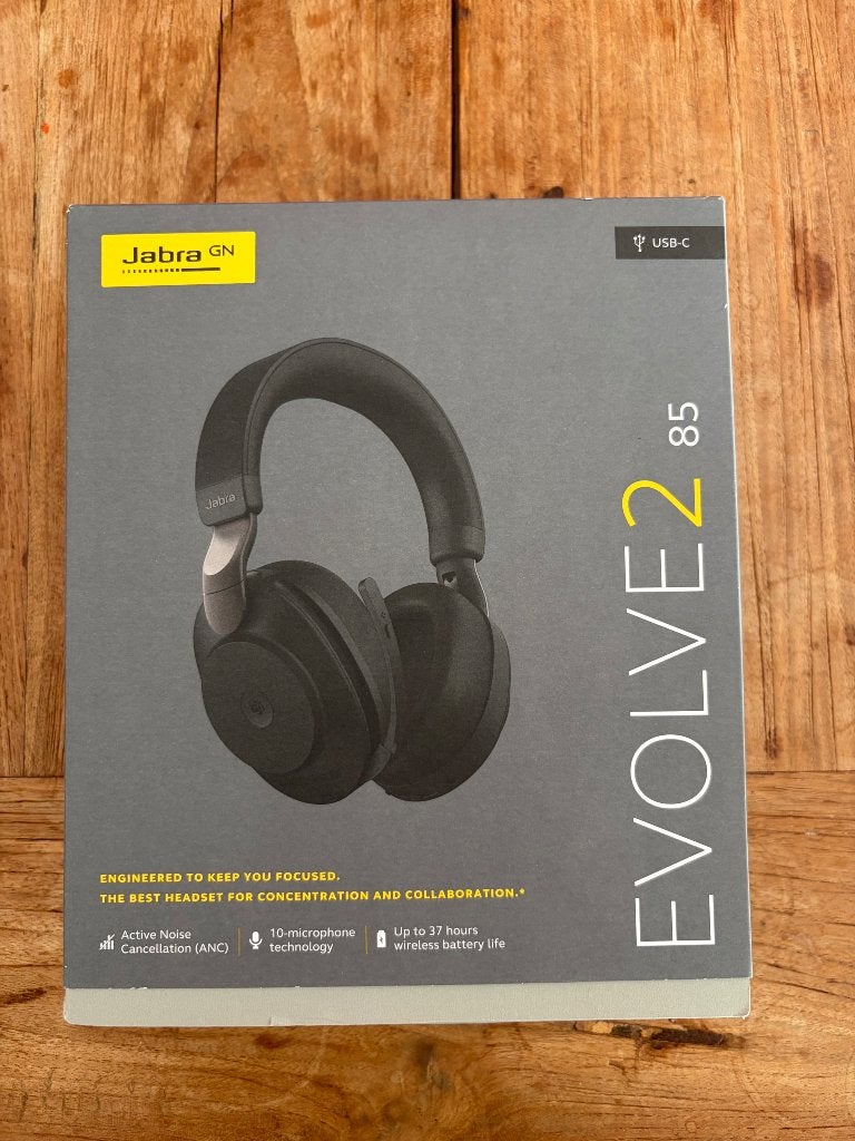 Jabra Evolve 2 85 nieuw, Ophalen, Nieuw, Over-ear, Jabra