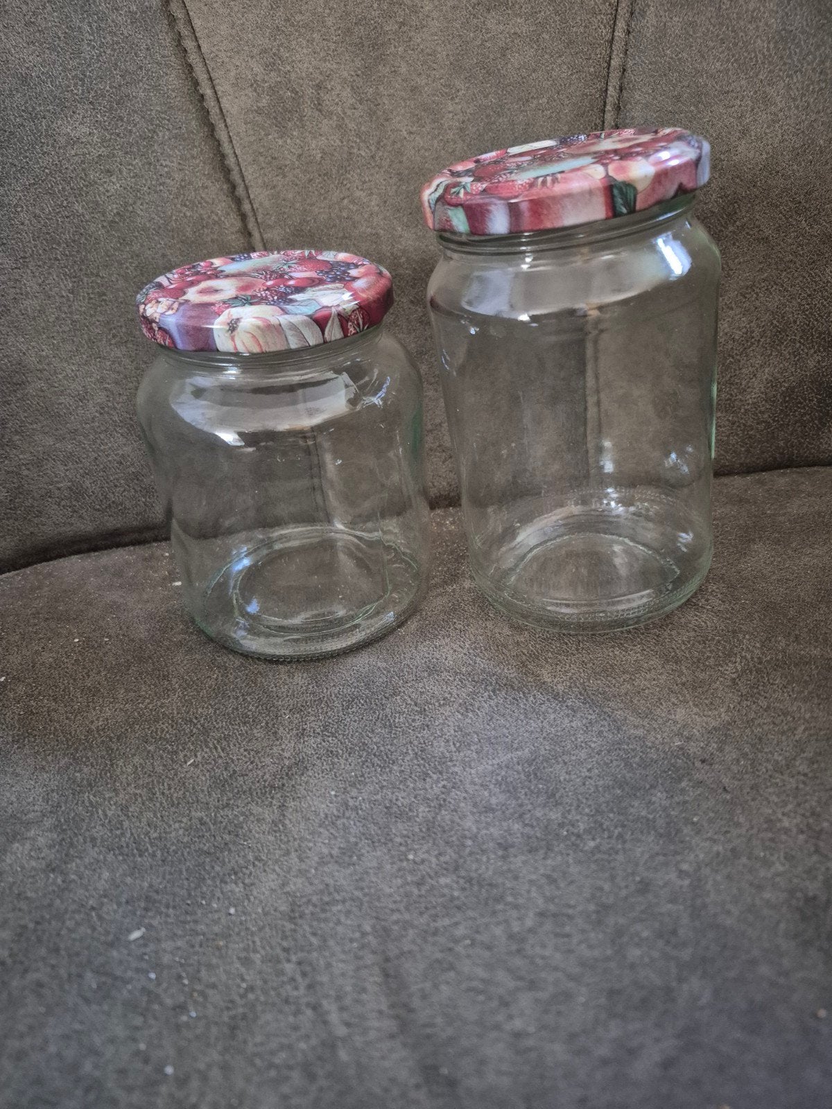 Gevraagd lege potjes formaat van  groente jam., Overige typen, Ophalen, Gebruikt, Glas