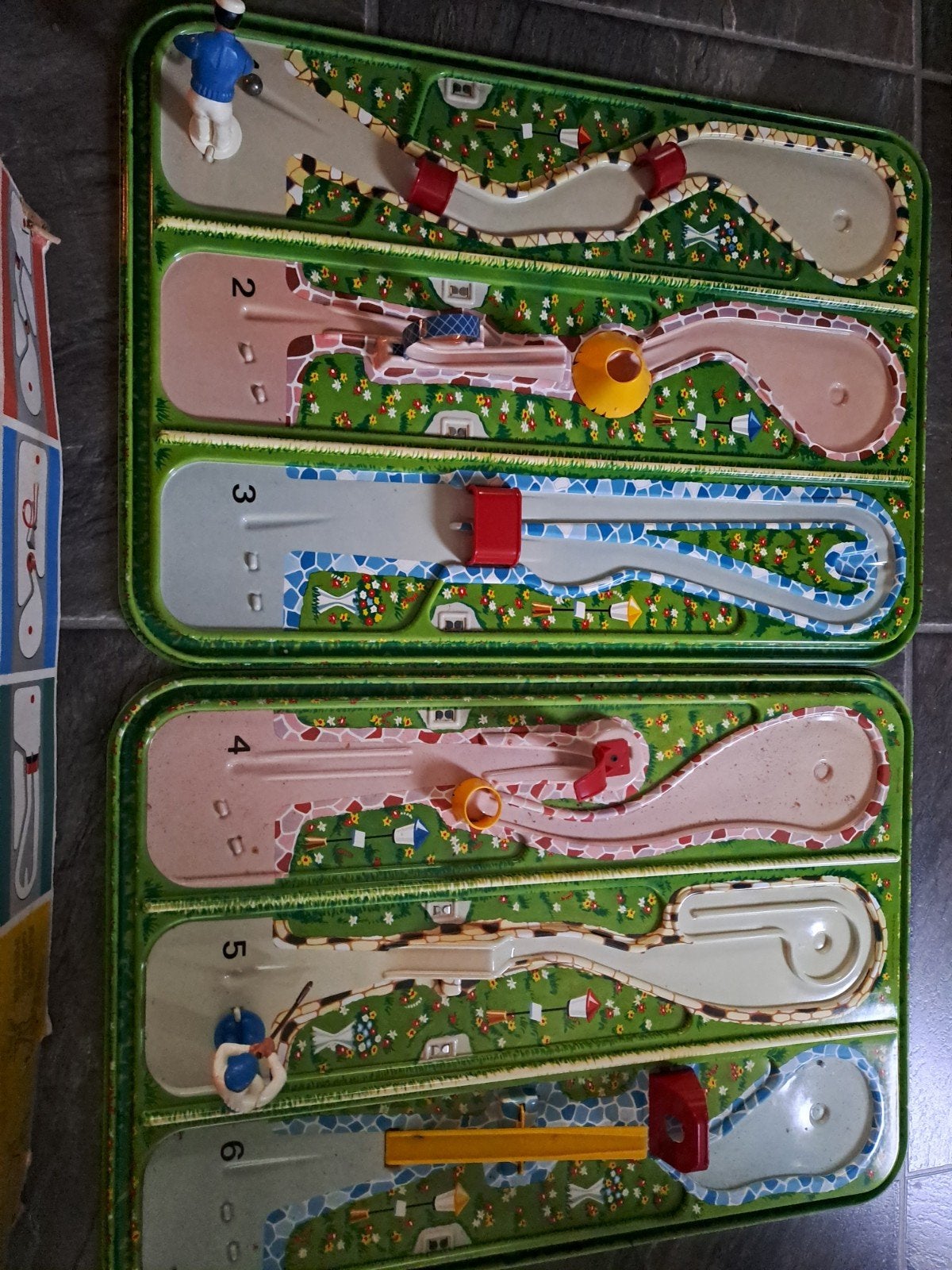 Vintage Minigolf Spel, Ophalen of Verzenden, Gebruikt, Jongen of Meisje