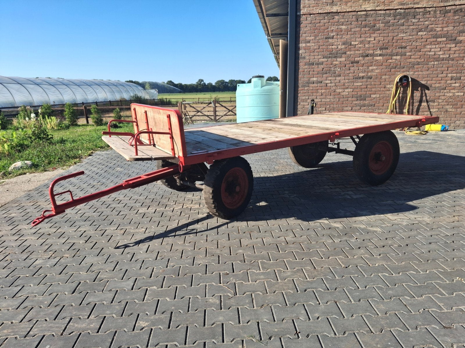 Robuuste MIEDEMA wagen, Zakelijke goederen, Agrarisch | Werktuigen, Ophalen, Transport