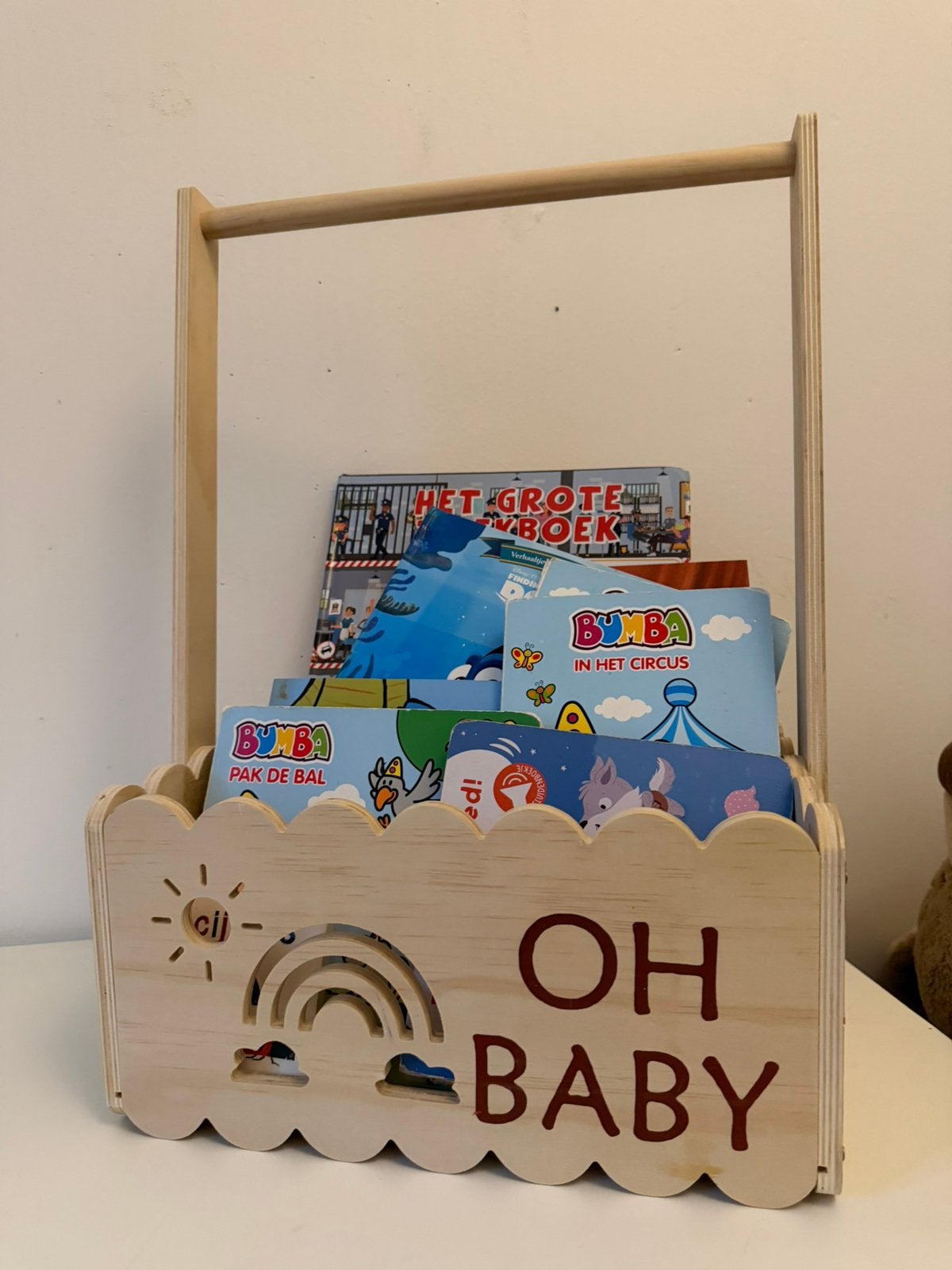 Houten babymand, Ophalen, Zo goed als nieuw, Minder dan 140 cm, Minder dan 70 cm
