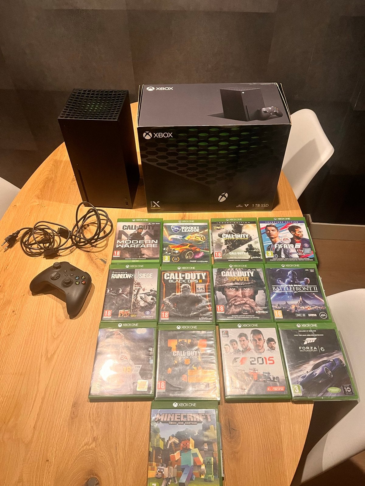 Xbox Series X 1TB met optioneel erbij games, Ophalen of Verzenden, Zo goed als nieuw, Xbox Series X
