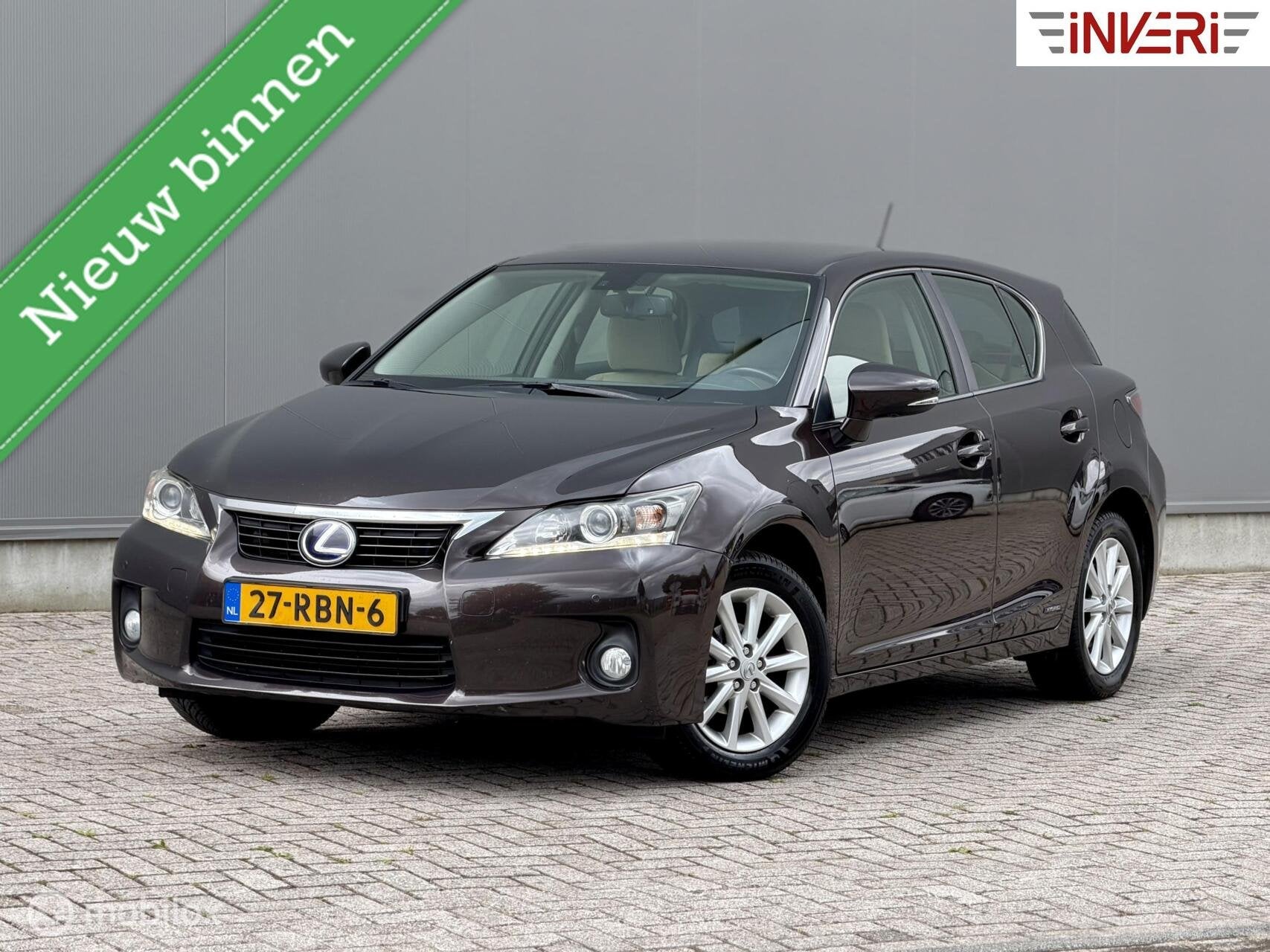 Lexus CT 200h Business | Trekhaak | Camera | Nieuwe APK!, Euro 5, 136 pk, Gebruikt, Beige