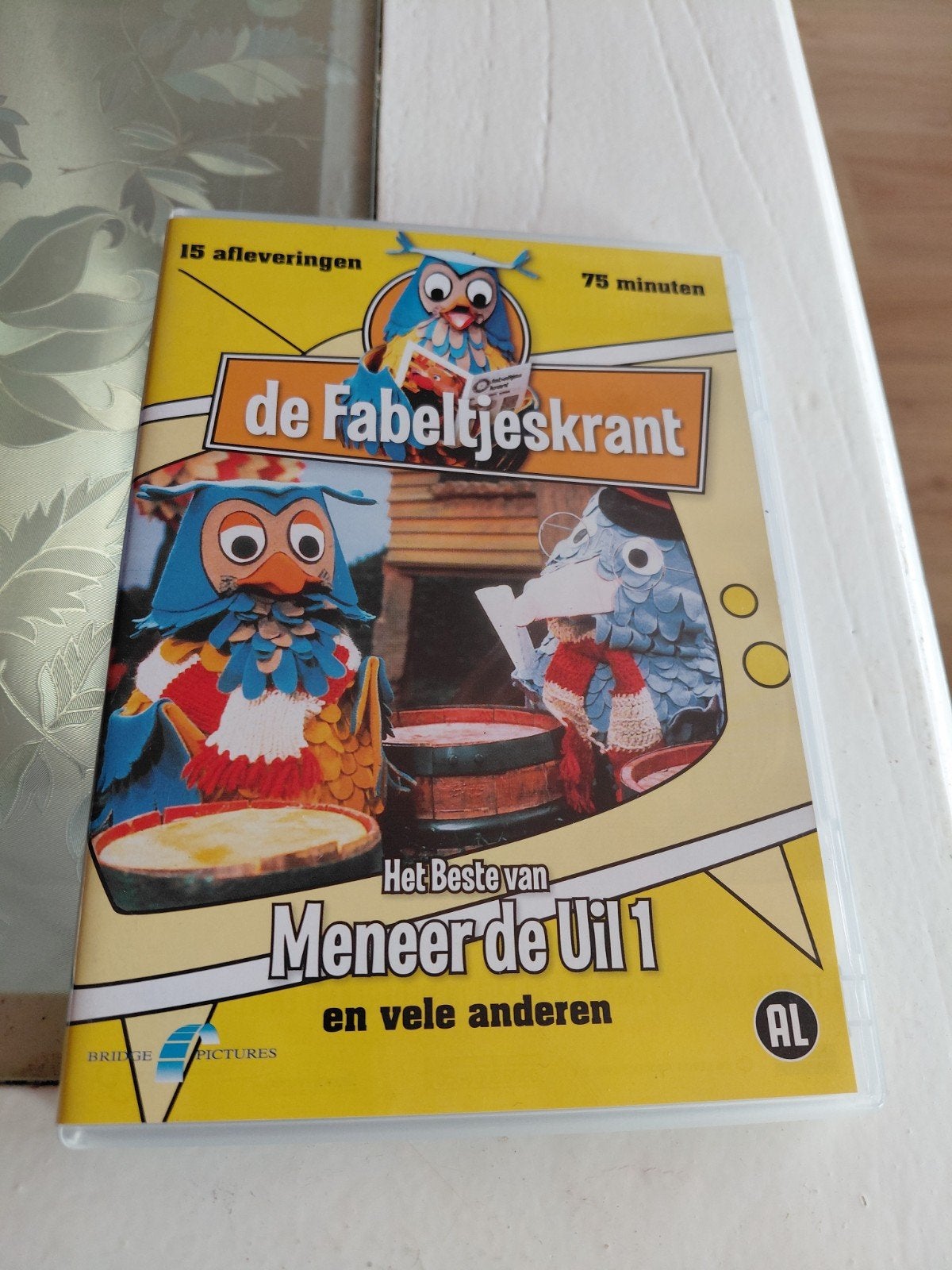 Fabeltjeskrant - Meneer De Uil deel 1 dvd., Alle leeftijden, Poppen, Tv-serie, Ophalen of Verzenden