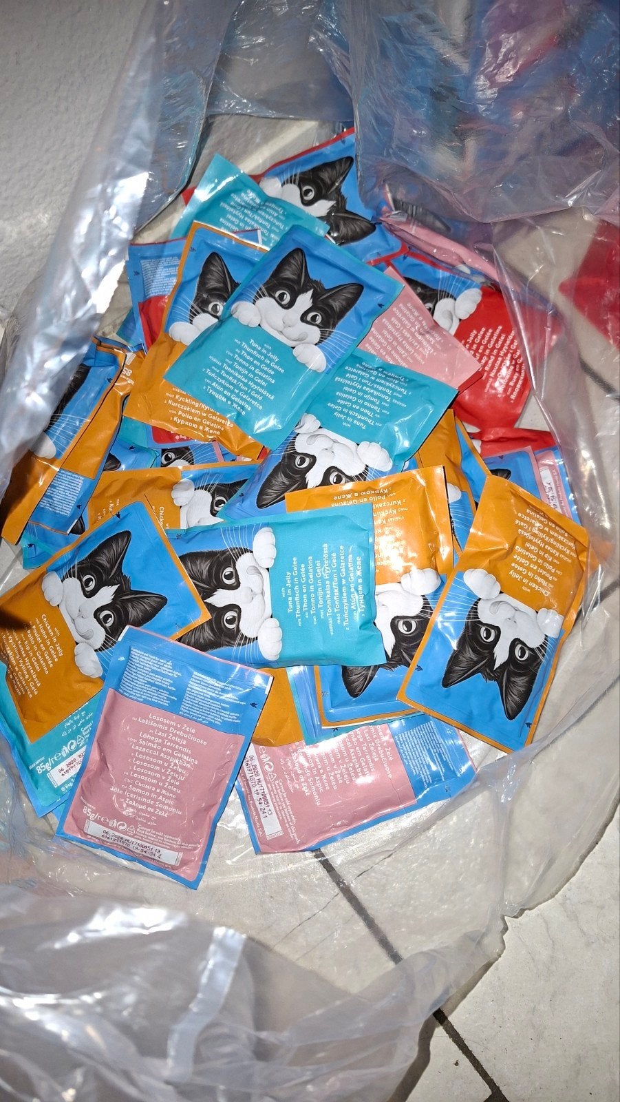 Felix in gelei 58 zakjes mix, Ophalen, Kat