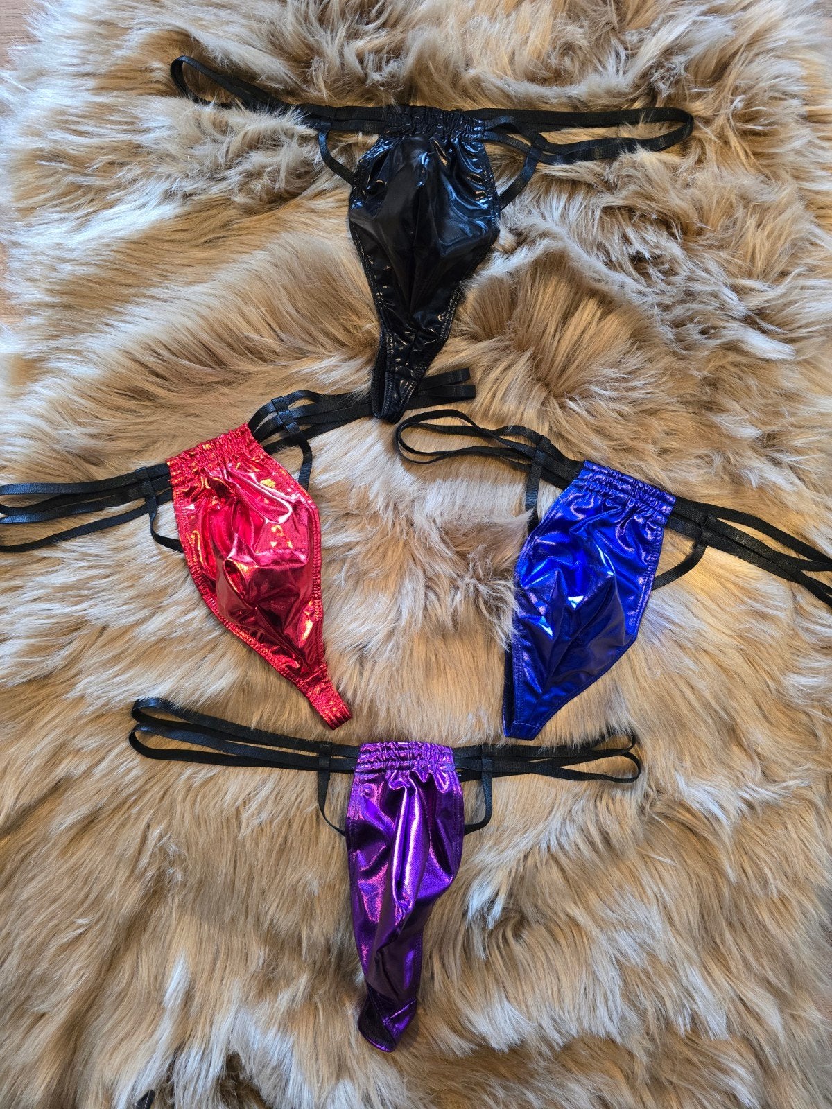 metallic heren string, Verzenden