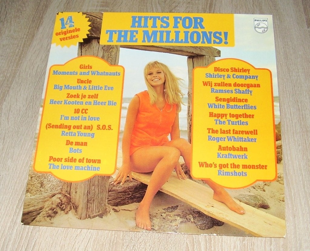 LP - various - Hits For The Millions, LP, Gebruikt, Pop, Ophalen of Verzenden