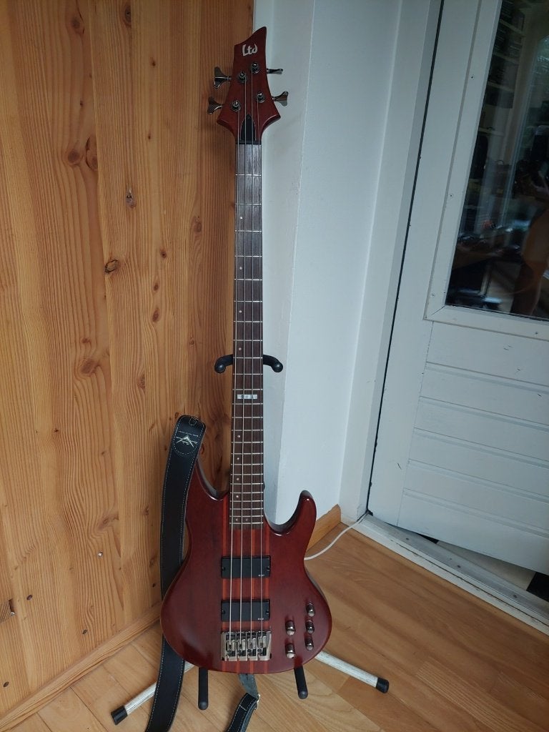 t.k. ESP Bas Ltd D4, Ophalen of Verzenden, Zo goed als nieuw, Elektrisch