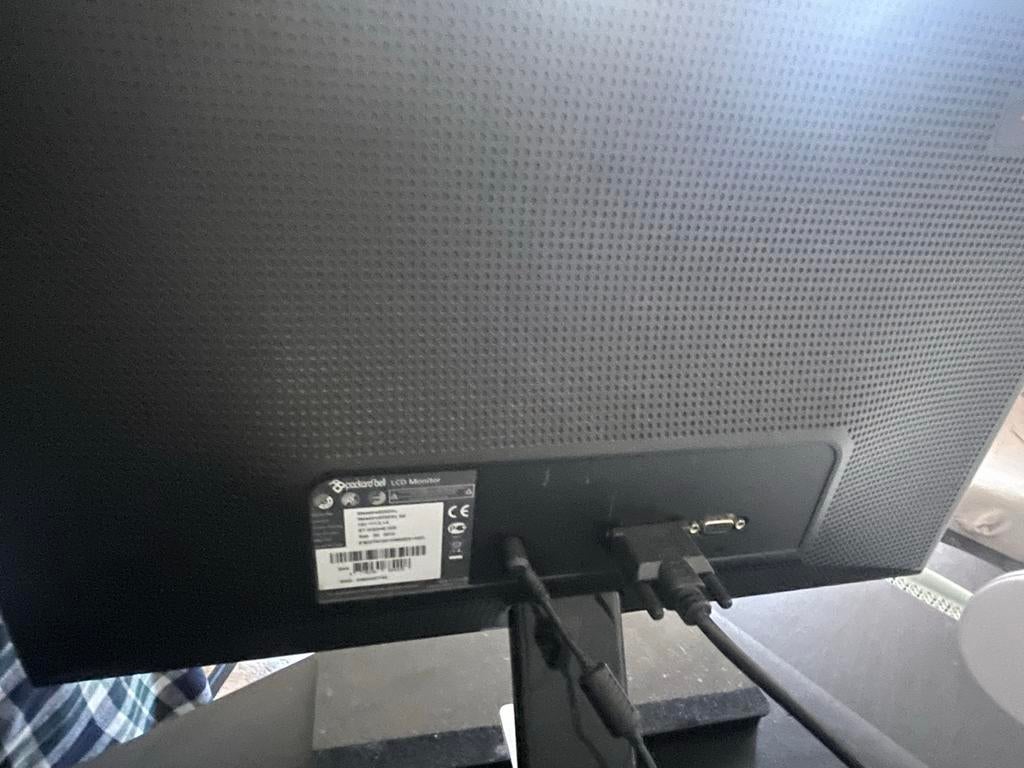 Packard Bell Monitor MOET NU WEG, Ophalen, Gebruikt, Overige typen, VGA