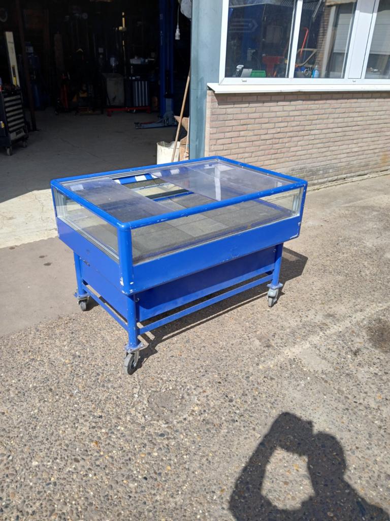 Verrijdbare koelvitrine bancarella 220v, Zakelijke goederen, Ophalen, Gebruikt, Overige typen