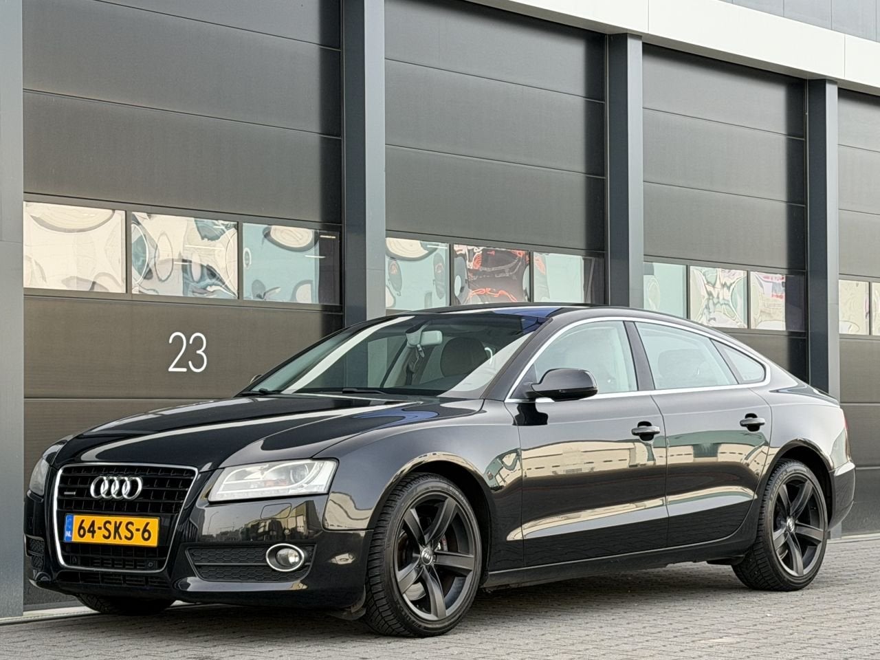 Audi A5 Sportback 2.0 TDI Leer Camera Xenon (bj 2010), Automaat, 143 pk, Zwart, Leder