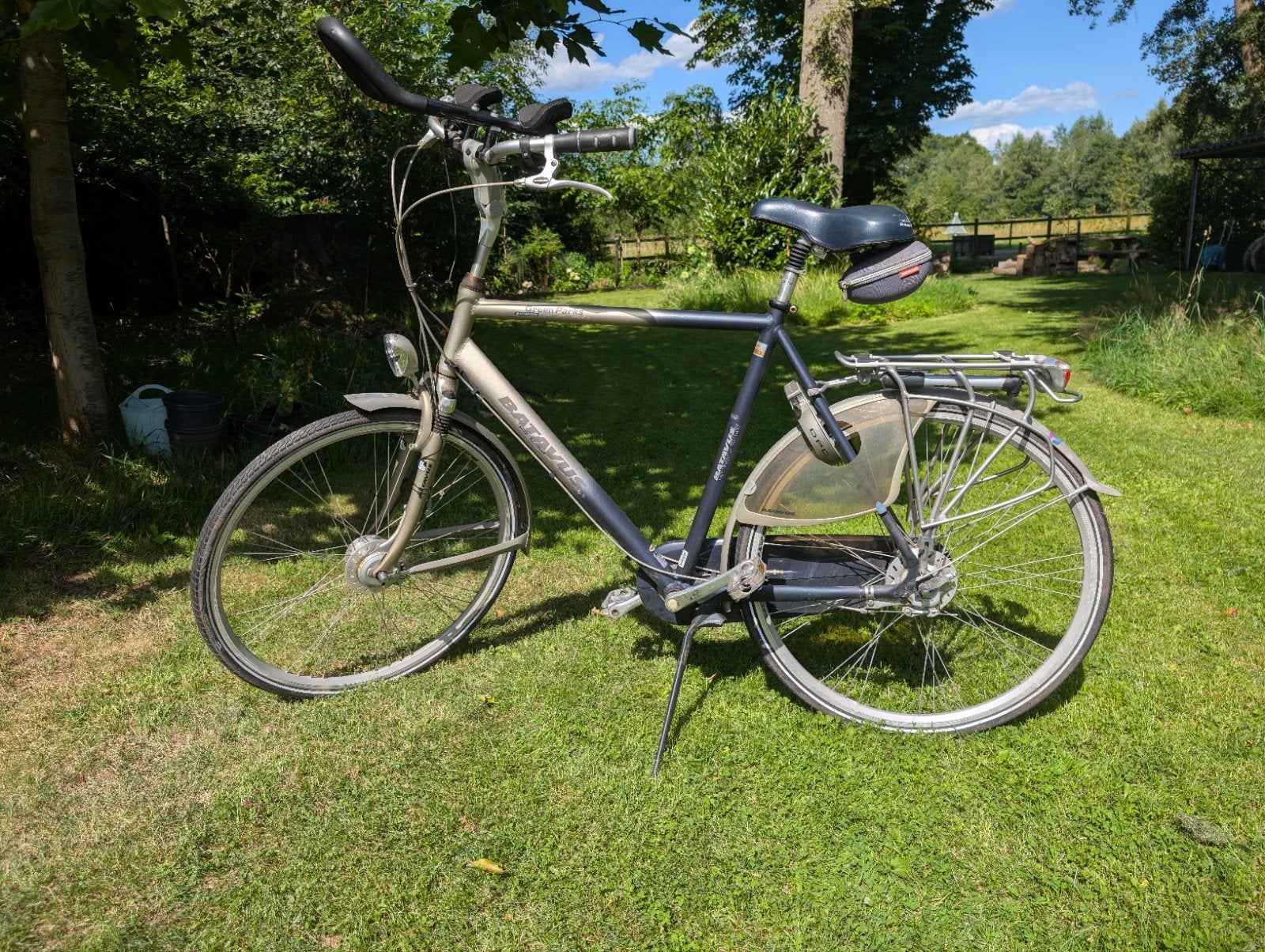 Batavus Green Parks heren fiets - Gebruikt, Fietsen en Brommers, Ophalen, Velgrem, Versnellingen, Batavus