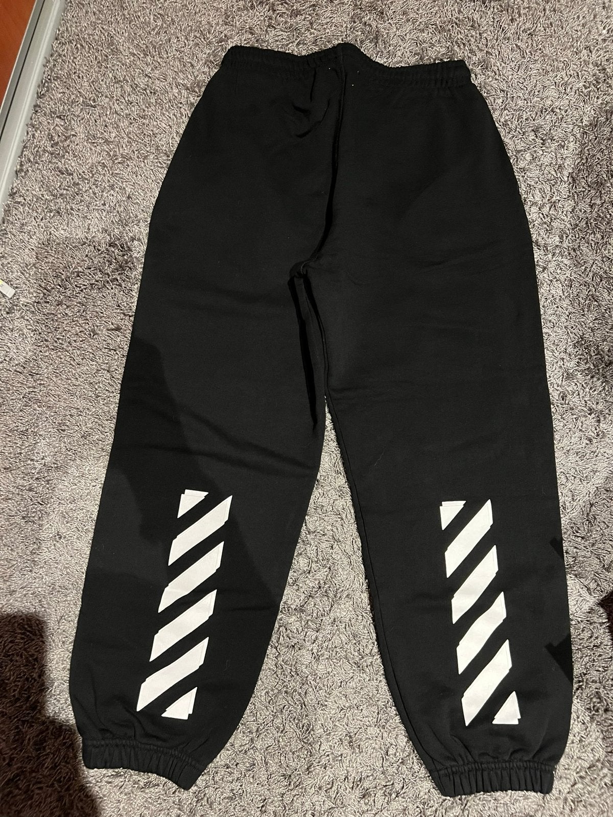 OFF-WHITE joggingbroek maat 152 origineel ZGAN, Jongen of Meisje, Ophalen of Verzenden, Zo goed als nieuw, Broek