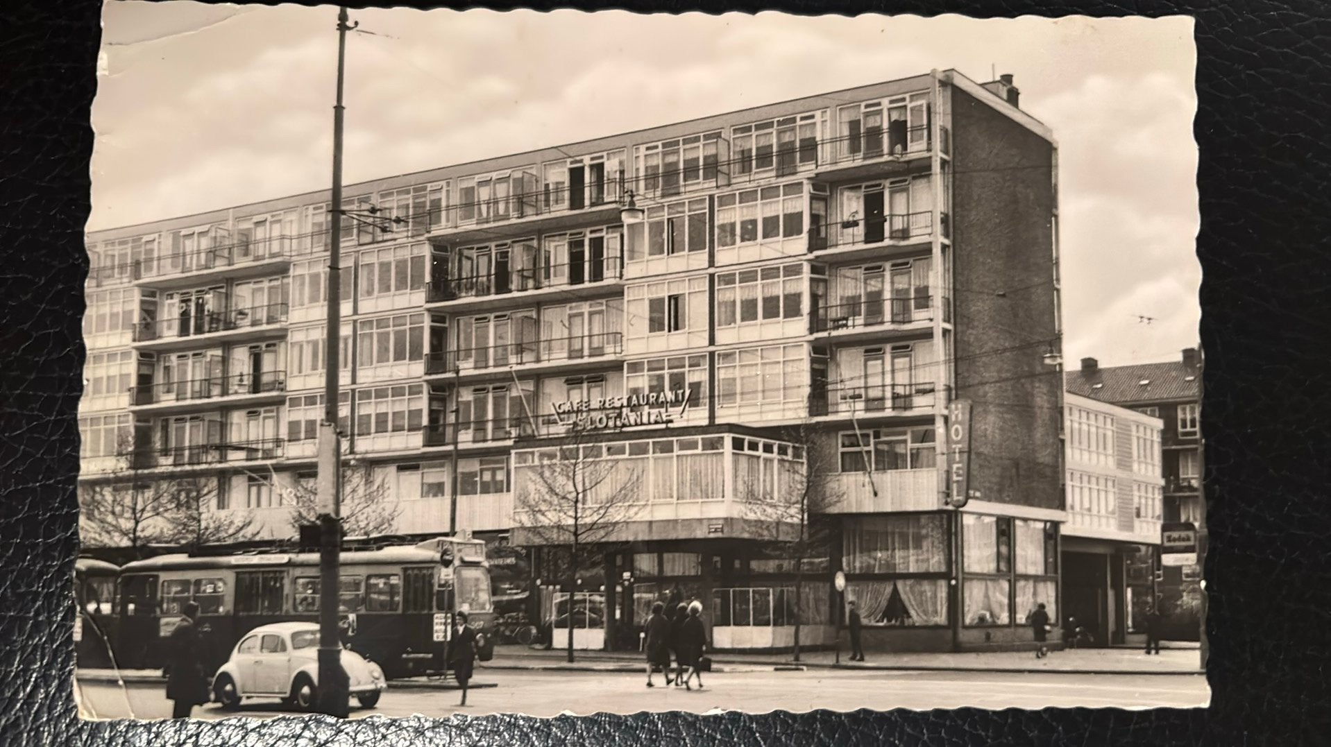 Amsterdam Nieuw West Slotermeer SLOTANIA 1963, Verzamelen, Ophalen of Verzenden, 1960 tot 1980, Gelopen, Noord-Holland