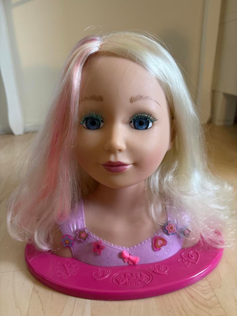 Baby Born Zapf Creations kaphoofd sister styling, Ophalen of Verzenden, Gebruikt, Overige typen
