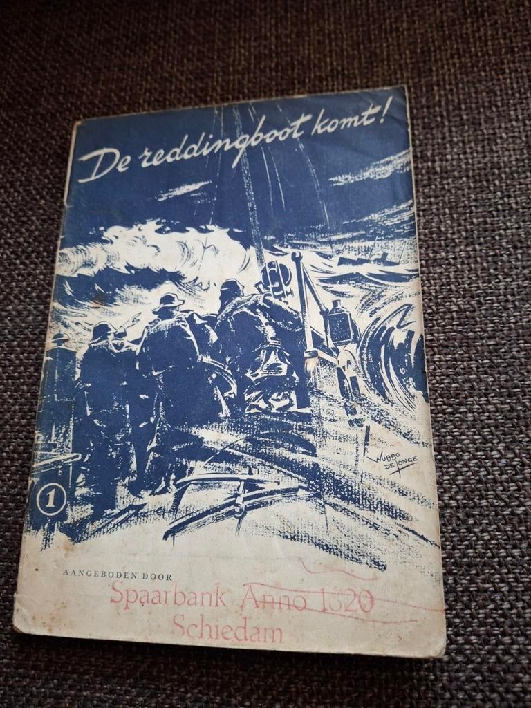 Plaatjesboek de Reddingsboot komt Spaarbank Schiedam, Boeken, Ophalen of Verzenden, Gelezen