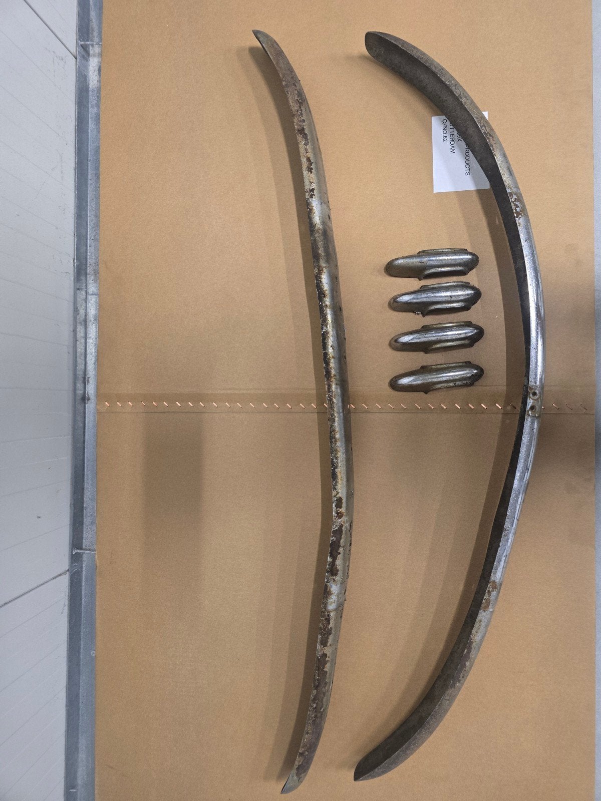 VW Kever Bril Patina Bumpers Set (Voor en Achter), Auto-onderdelen, Ophalen, Gebruikt, Berliner Ring 2, 38440 Wolfsburg, Duitsland