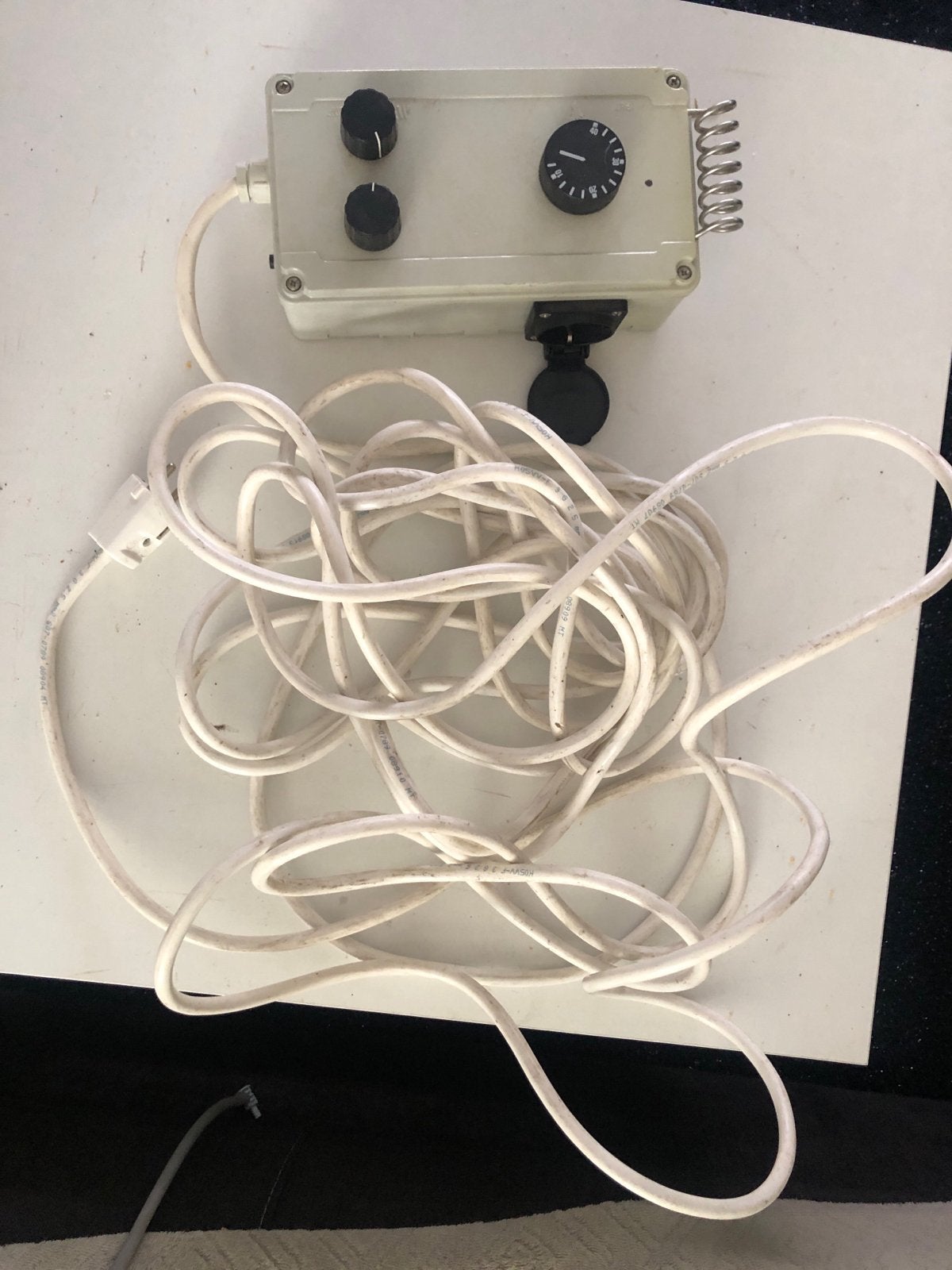 Handige DIY Regelaar/Thermostaat met Stopcontact, Ophalen of Verzenden, Gebruikt