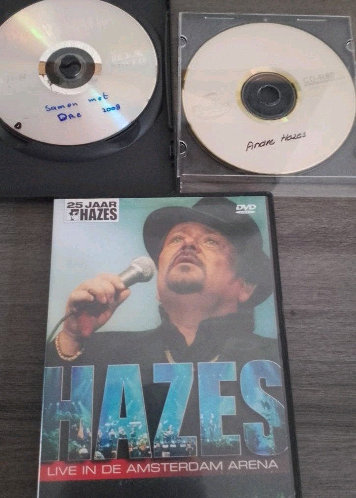 André Hazes: 2x DVD, 1x CD - Live in Amsterdam Arena, Alle leeftijden, Concert, Gebruikt, Inclusief DVD
