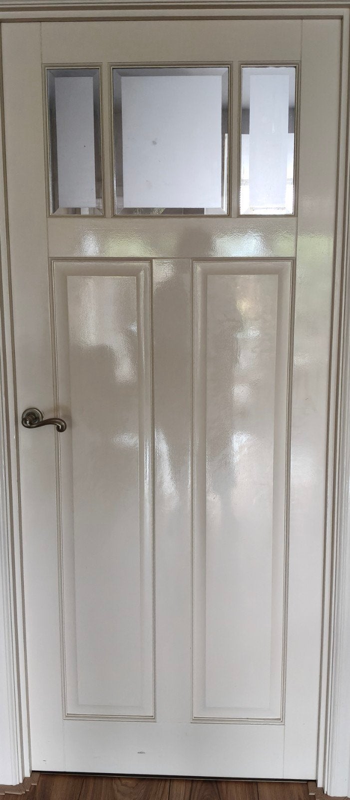 Binnendeur 2m hoog / 82-83 cm breed, Doe-het-zelf en Verbouw, Deuren en Horren, Ophalen, Gebruikt, Binnendeur, Glas