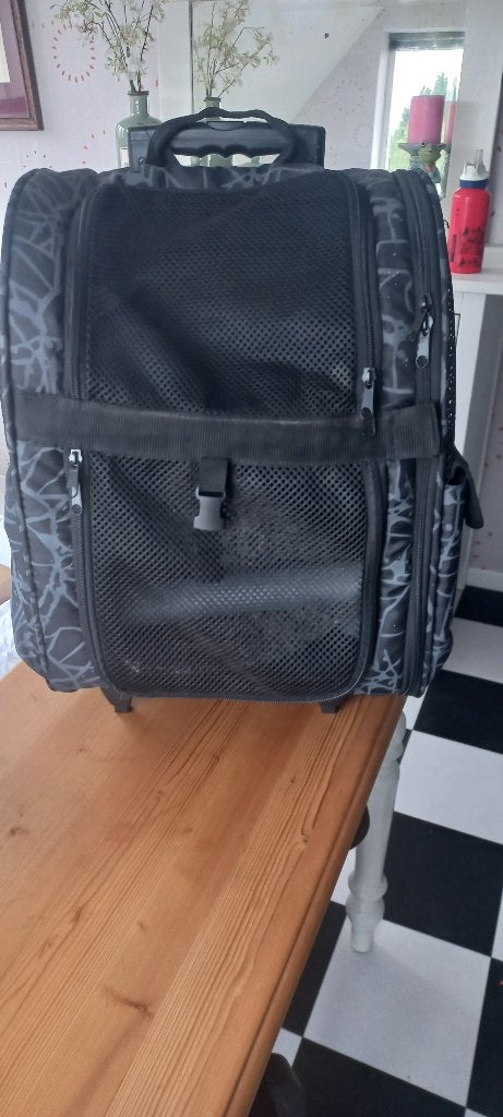 Hondenrugzak / Trolley, Ophalen of Verzenden, Zo goed als nieuw, Draagtas/-zak