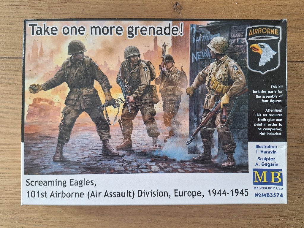 1:35 1/35 MB Screaming Eagles, 101st Airborne (Air Assault), Hobby en Vrije tijd, Ophalen of Verzenden, Zo goed als nieuw, 1:35 tot 1:50