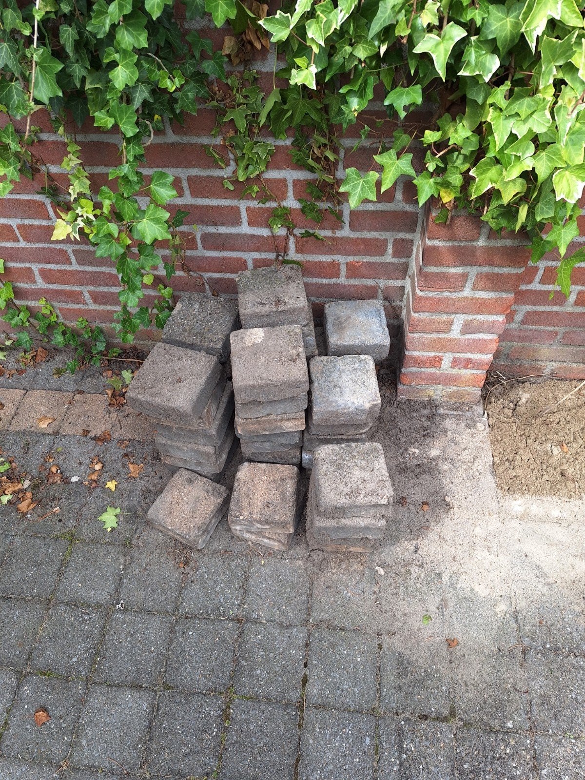 Gebruikte betontegels 20x20 cm, Ophalen, Overige materialen, Gebruikt, 20 tot 40 cm