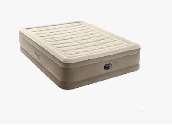 Opblaasbaar kampeer matras met elektrische pomp, Ophalen, Ingebouwde pomp, Gebruikt, 2-persoons