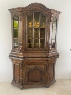 Servieskast uit 2 delen, Huis en Inrichting, Ophalen, Gebruikt, 200 cm of meer, Klassiek
