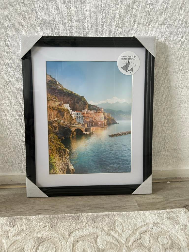 Nieuwe fotolijst 40x50 cm, Huis en Inrichting, Woonaccessoires | Lijsten, Ophalen, Nieuw, Hout