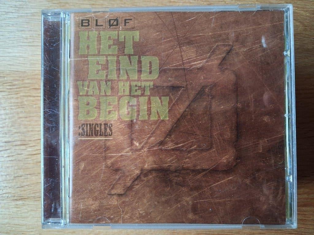 BLØF - Het Eind Van Het Begin (Singles) CD, Inclusief boekje, Gebruikt, Pop, Ophalen of Verzenden