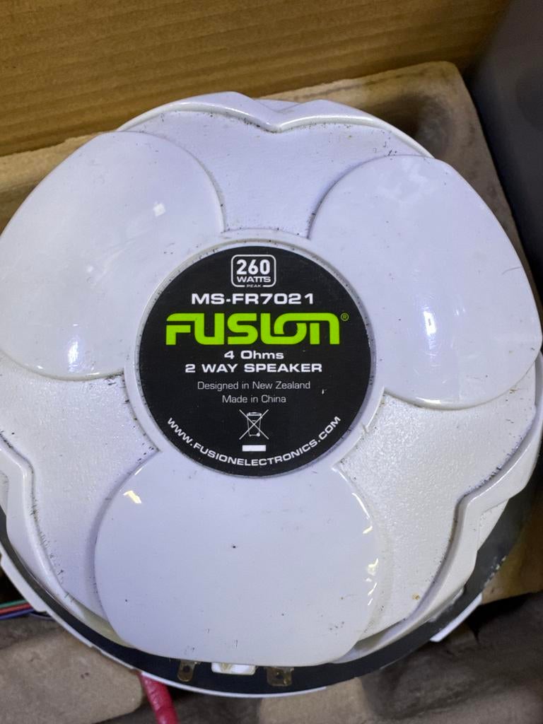 Fusion MS-FR7021 2-weg Marine Speaker 260 Watt, Ophalen of Verzenden, Zo goed als nieuw