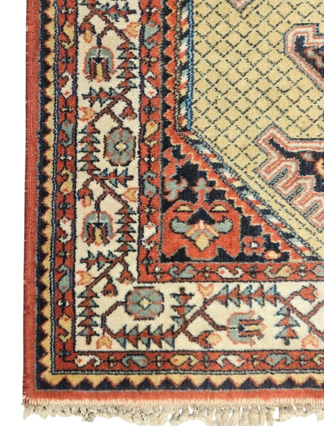 Vintage oosters wol Persia vloerkleed medallion 99x179cm, Vintage Perzisch, Klassiek, Gebruikt, Www.hypepopup.nl, Www.hypepopup.nl