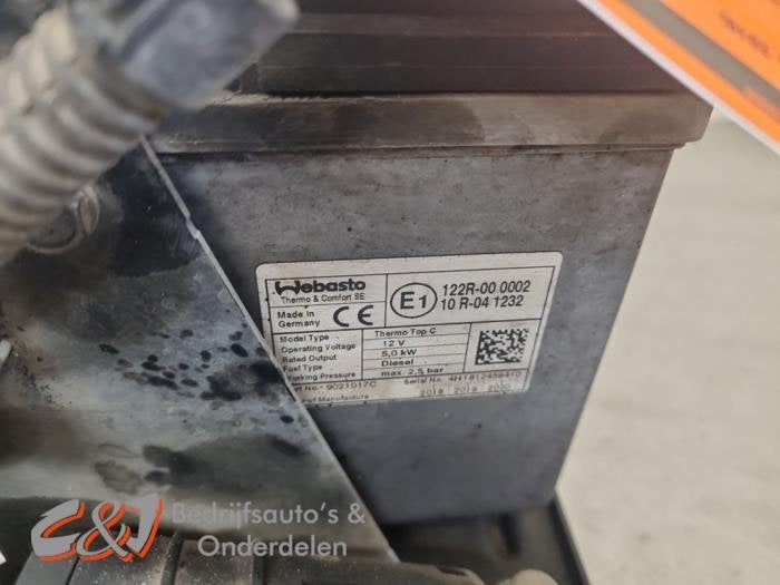 Standkachel van een Volkswagen Transporter, Gebruikt, -, Volkswagen, -