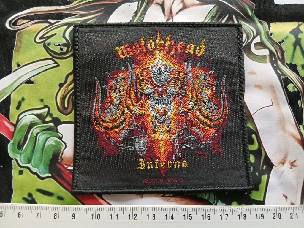 Motorhead zeer  mooie 2010 Inferno patch 41, Verzenden, Nieuw, Kleding